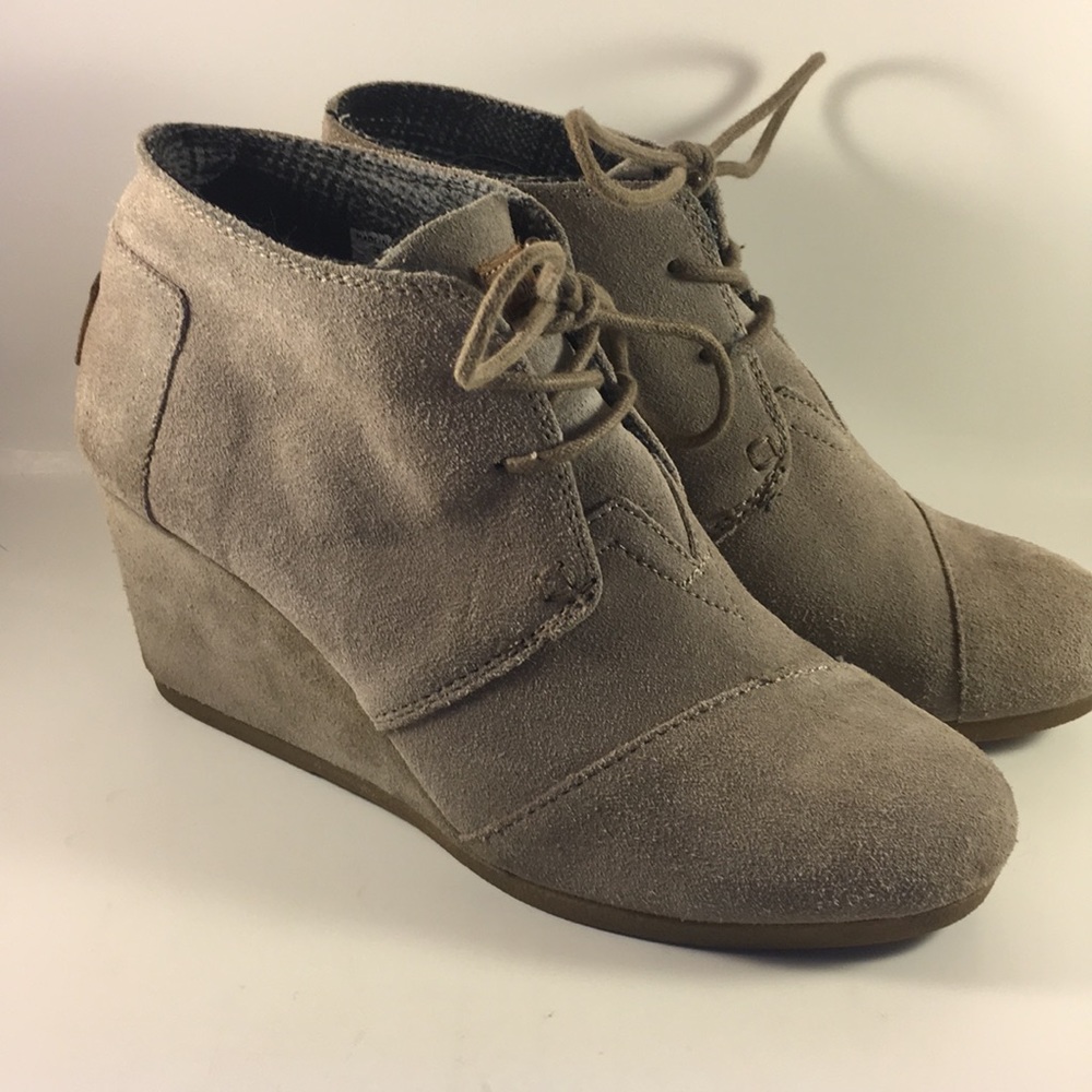 Toms Wedge Booties